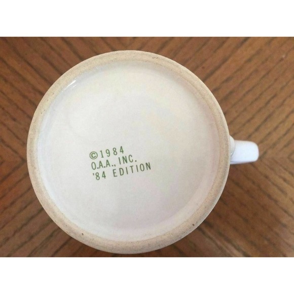 VTG Cabbage Patch Doll Ballerina Kids Ceramic Mug O.A.A. Inc 1984 - Picture 8 of 8